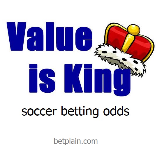 value of the soccer betting odds